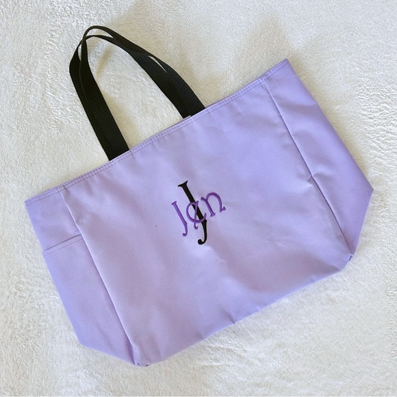 embroidered personalized tote bag - Picture 1 of 6